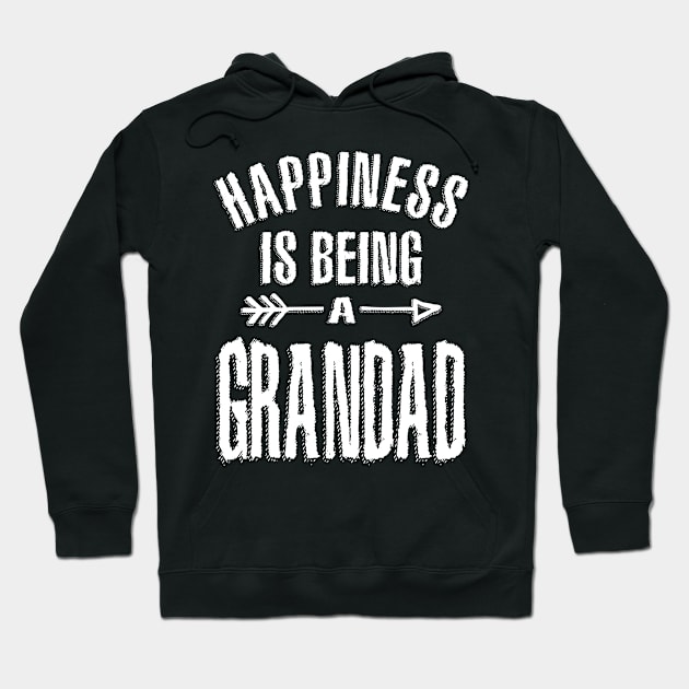 Happiness Is Being A Grandad Grandpa Gift Hoodie by cidolopez